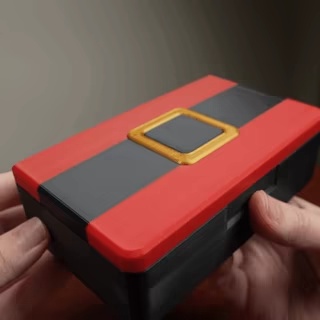 エレガントクリスマスボックス サンタクロース メカニカル