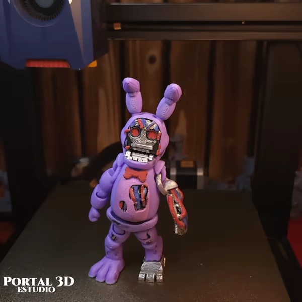 Withered Bonnie // PRINT-IN-PLACE WITHOUT SUPPORT
