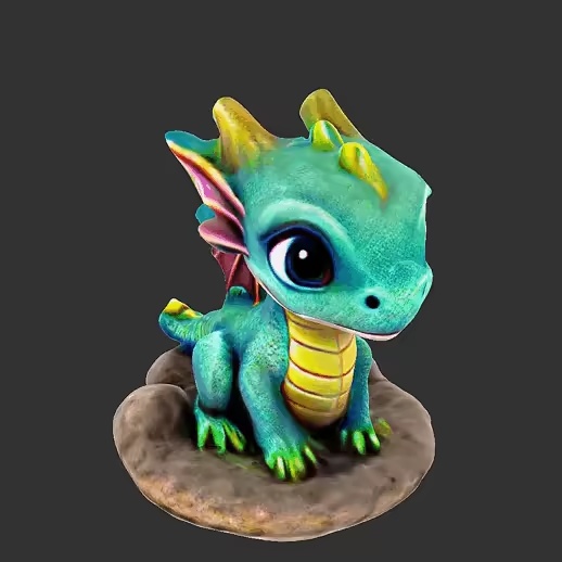 Base para bebé dragón