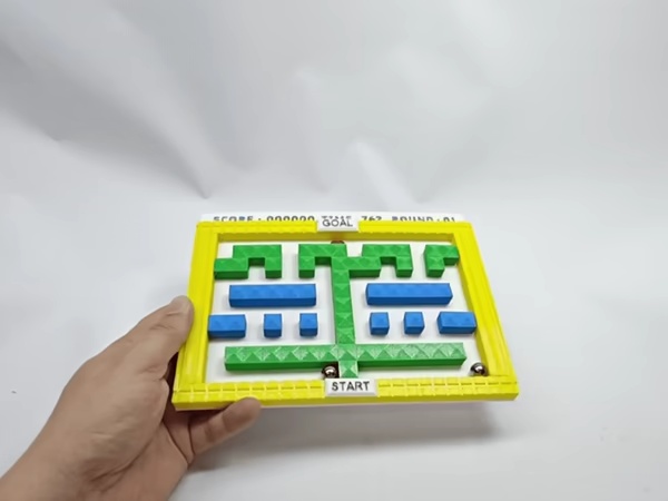 Retro NES Game "Binary Land" Maze Toy Decorative Piece-1