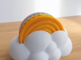 Porta vasos nube-0