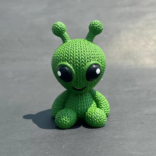 Knitted Alien-0