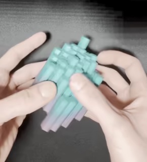 Hex Sliding Fidget Würfel-1