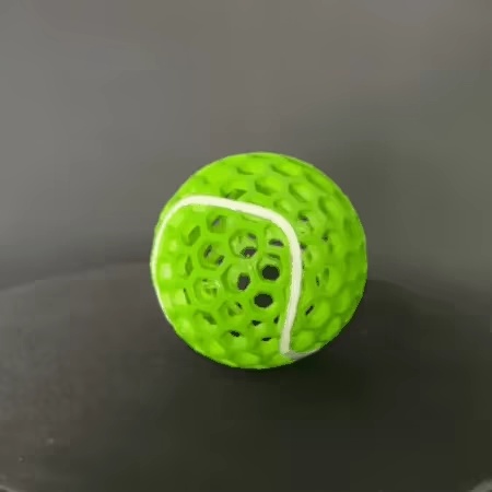 PELOTA DE TENIS SIN AIRE - STL Y 3MF MULTICOLOR