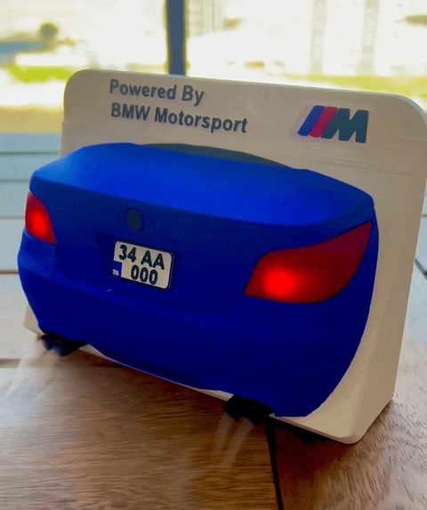 Bmw E60 M5 Backview Lamp and Water Diffuser