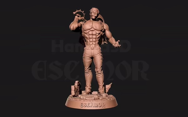 Seven deadly sins - Escanor 3D print model