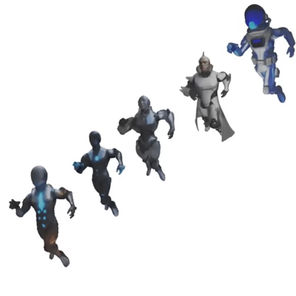 Sci-Fi Robot Warriors Collection