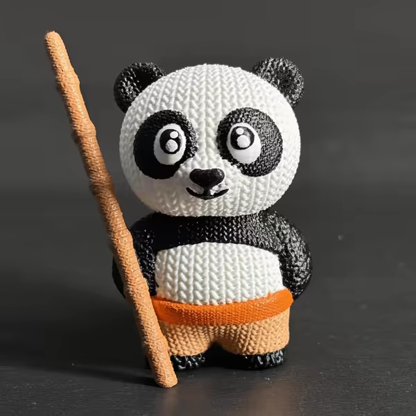 Panda do Kung Fu em malha