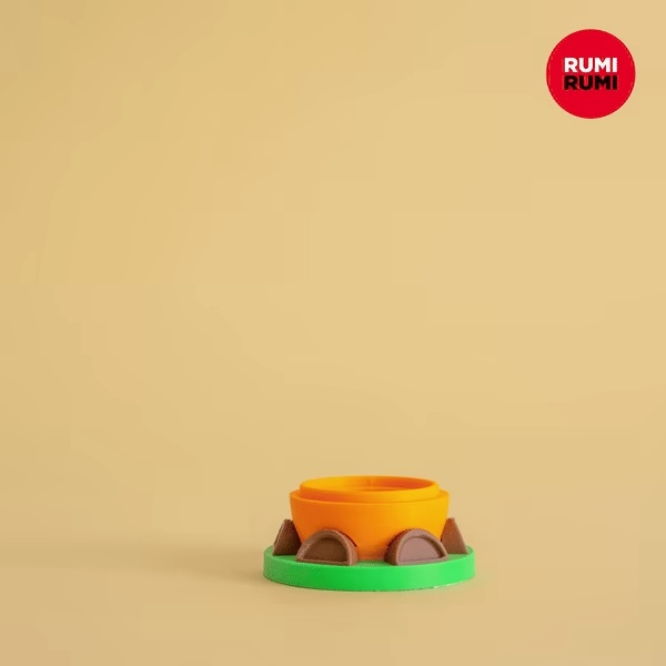 Conjunto de Blocos Rumi Empilháveis da Floresta com Mandrágora
