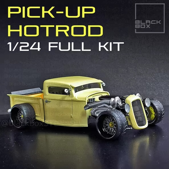 Hot Rod PICK-UP - Kompletter Modellbausatz 1:24