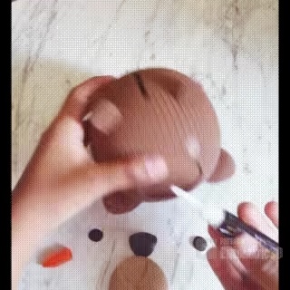 bear piggy bank, money box - print in place, no supports-2