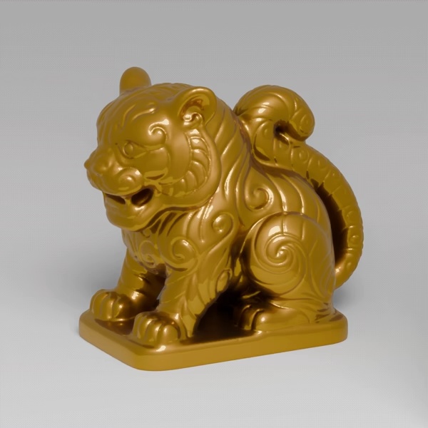 Tiger figurine-0