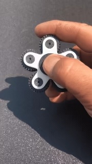 Herringbone 6 Gear Fidget Spinner