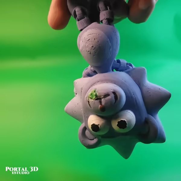 TEDDY RICK / PRINT-IN-PLACE WITHOUT SUPPORT /3MF-4