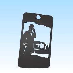 Bookmark Arsene Lupin Etretat