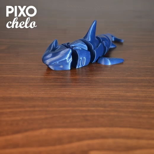 Flexi Pixo Shark (PRINT IN PLACE)