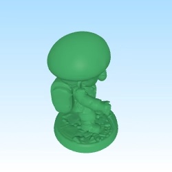 Little toy soldier commando