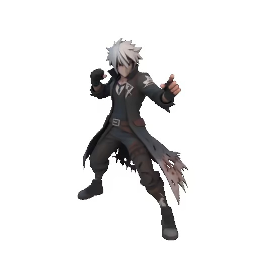 Anime Defiant Pose