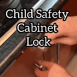 Child Safety Cabinet Lock – (2 Sizes)