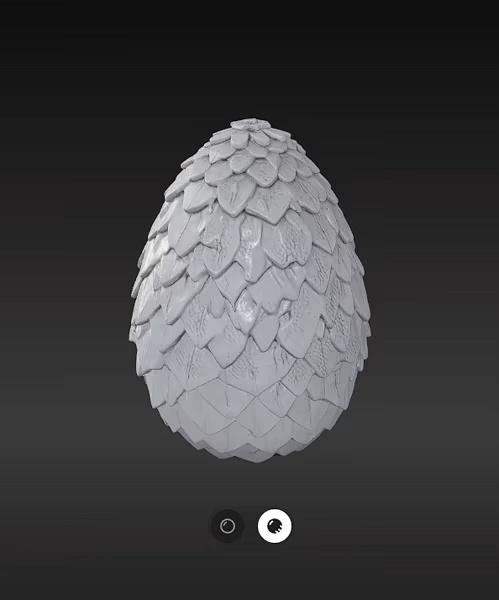 Oeuf de dragon - Game of Thrones-0