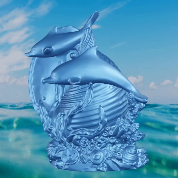 Dolphin seashells
