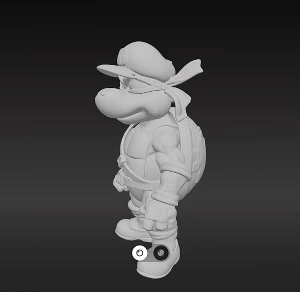 Luigi - Ninja Turtle Style-1