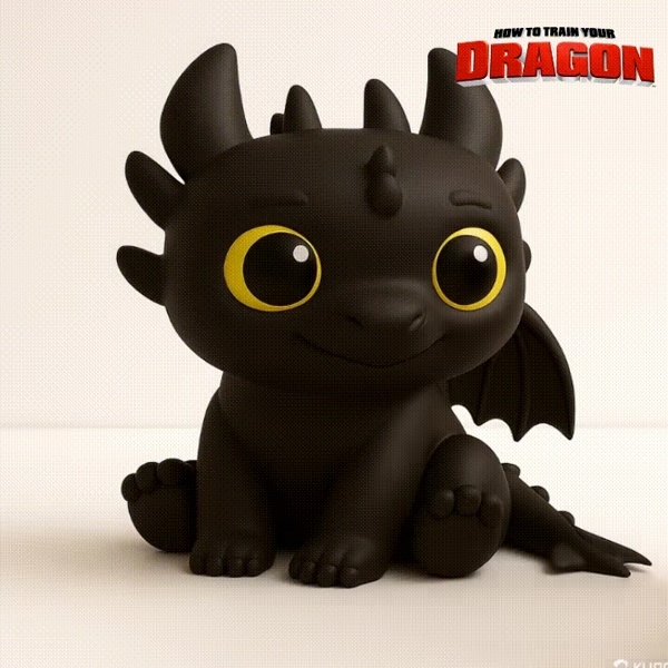 Toothless - how to train your dragon
