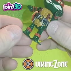Raffaello Guerriero Ninja: Modello 3D Articolato per Piny3D 🐢🚀