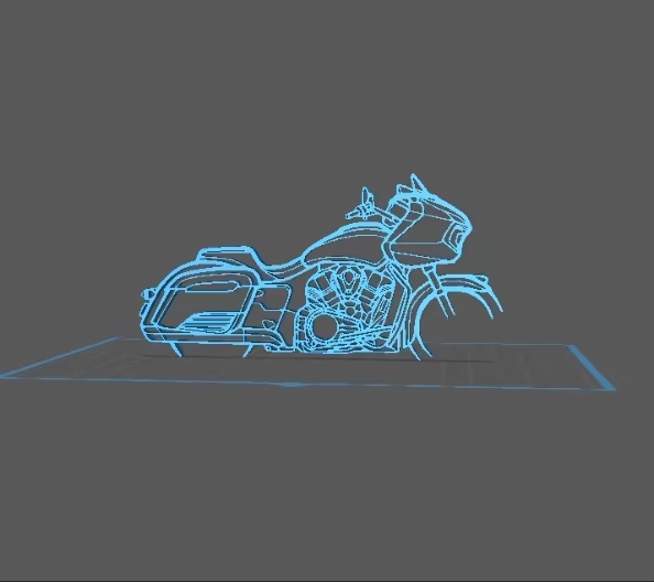 Harley Davidson - Black Horse-0