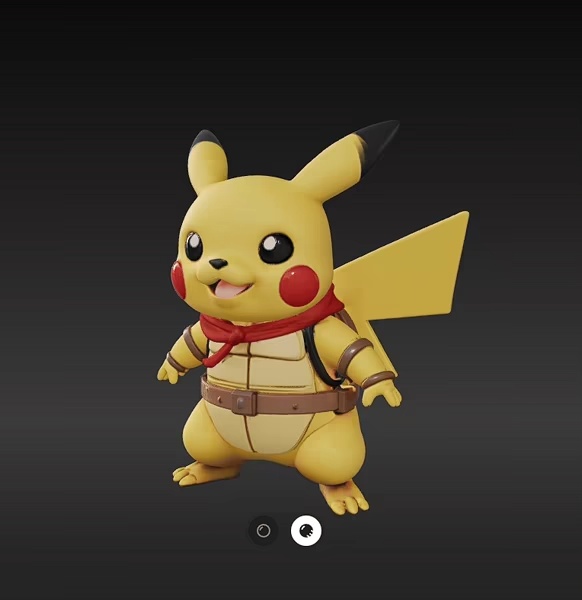 Pokemon - Pikachu Ninja Turtle Style