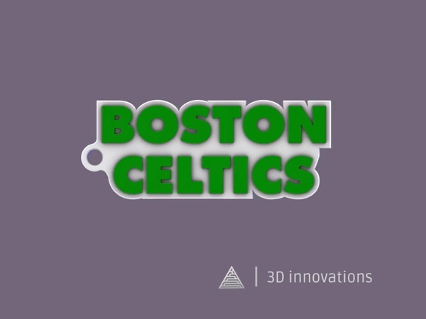 BOSTON CELTICS KEYCHAIN