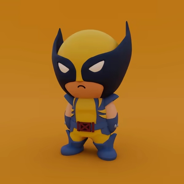 Cute Little Wolverine-0