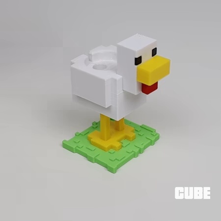 MINECRAFT POLLO APPLE WATCH SOPORTE-0