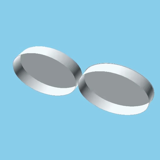 BLACK HORIZONTAL ELLIPSE, nestable box (v1)-0
