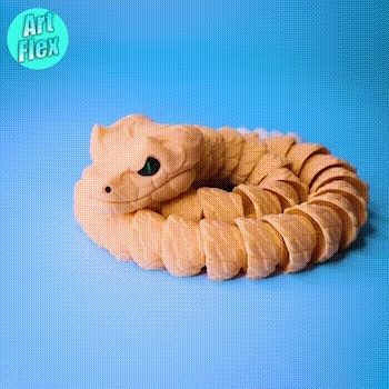 Sidewinder Serpiente Cascabel Articulada