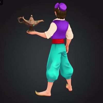 Aladdin & The Magic Lamp or The Street Rat’s Great Discovery