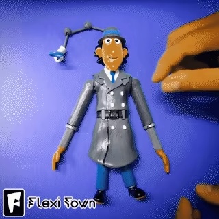 Flexi Print-in-Place Inspector Gadget-0