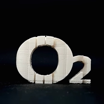 Text Flip - O2 (Oxygen)-0