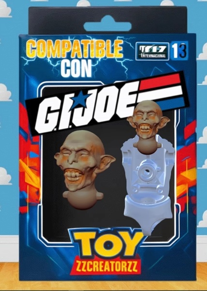 cabeza bruja compatible gi-joe
