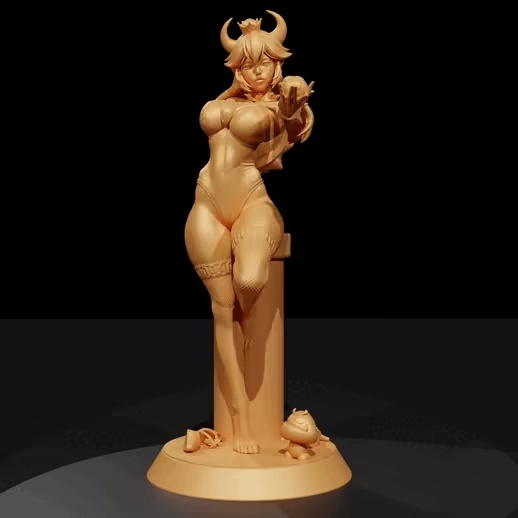 Bowsette (fun art) - Super Mario