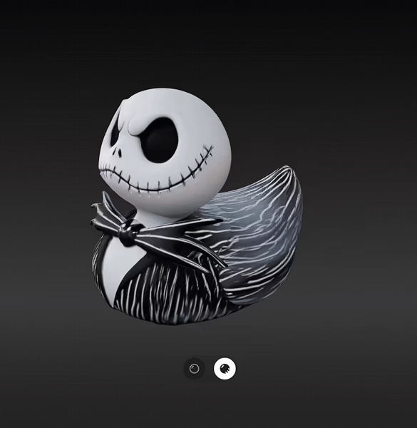Jack Skellington Duck