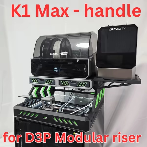Poignée de couvercle K1 Max pour le système de rehausseur D3P K1 Max