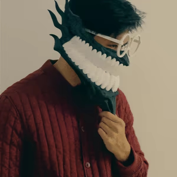 Dandadan Okarun Mask - Anime Cosplay Dan Da Dan
