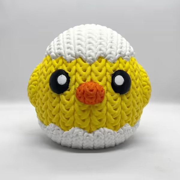 Knitted Chick-0