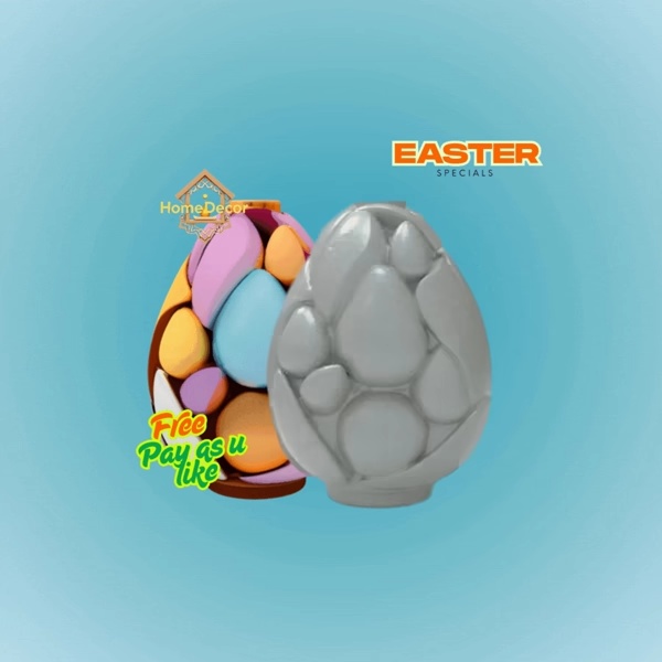 Easter Egg Vase-0