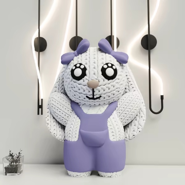 Knitted Rabbit (cute)
