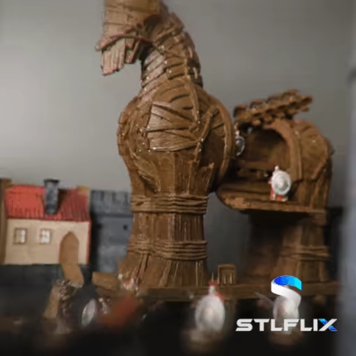 Trojan Horse Diorama-9