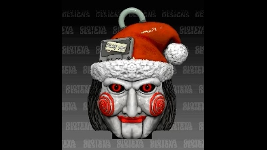 Xmas Horror Ornaments Saw Billy The Puppet