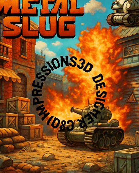 Tanque Version 1 Metal Slug-4