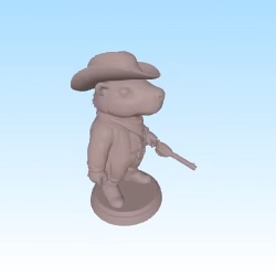 capybara cowboy-0